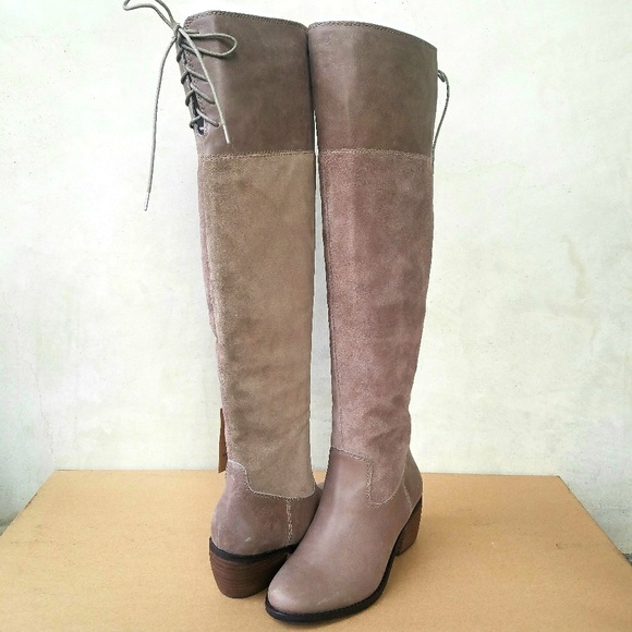 Chic Lucky Brand OTK Boots - Picture 3 of 6